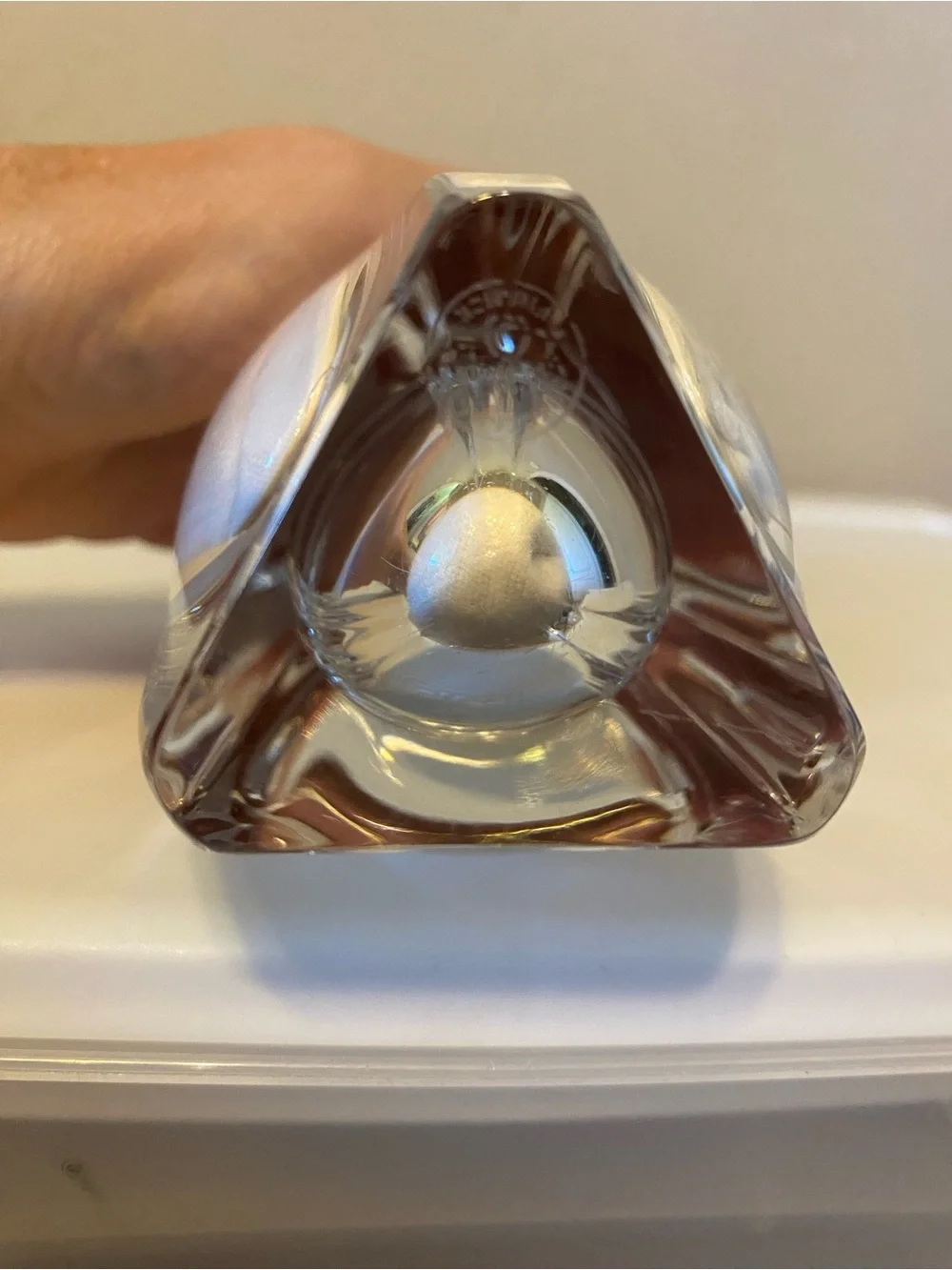 Baccarat Bouton d’Or bud vase